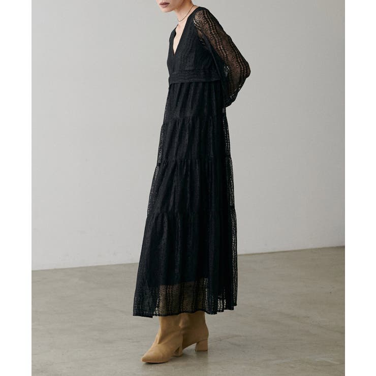 【LARUTA】レース切替ロングワンピース | NICE CLAUP / OLIVE des OLIVE　OUTLET | 詳細画像25 