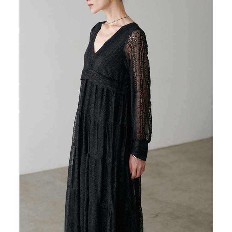 【LARUTA】レース切替ロングワンピース | NICE CLAUP / OLIVE des OLIVE　OUTLET | 詳細画像26 