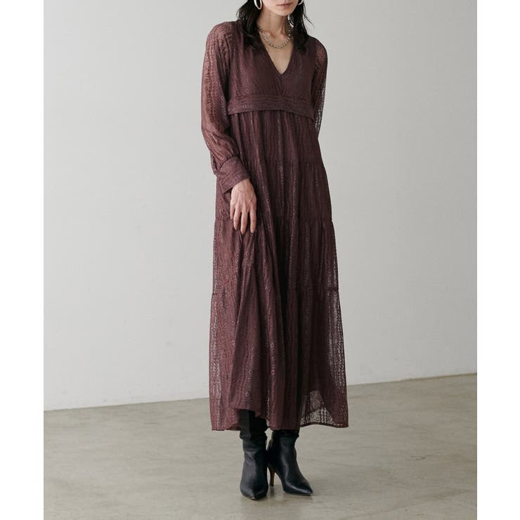 【LARUTA】レース切替ロングワンピース | NICE CLAUP / OLIVE des OLIVE　OUTLET | 詳細画像39 