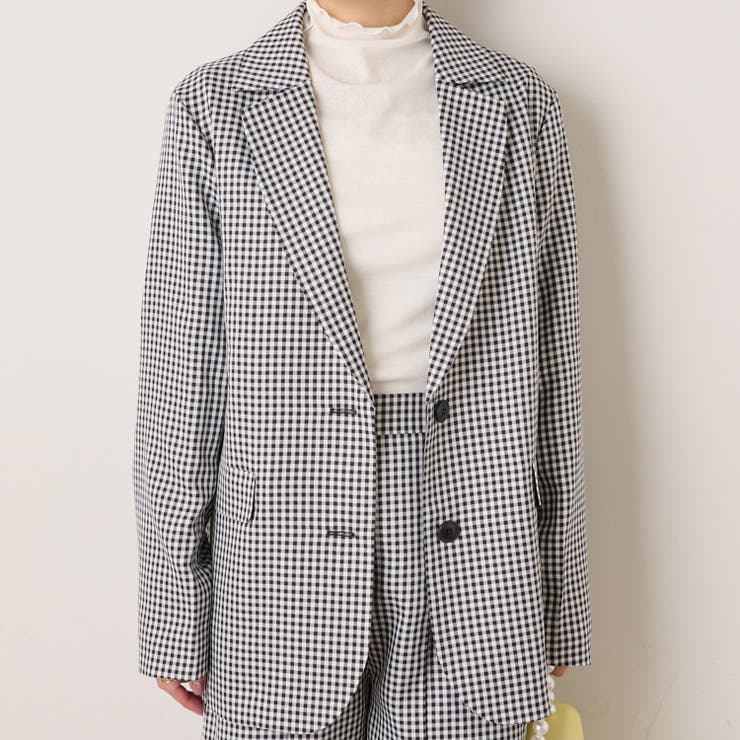 SET UPテーラードJK[品番：NCLW0005192]｜NICE CLAUP OUTLET（ナイスクラップ アウトレット）のレディースファッション通販｜SHOPLIST（ショップリスト）