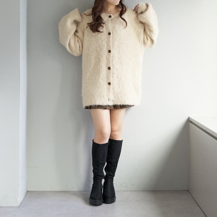 ふわふわシャギーカーディガン | RMAF　NICE CLAUP / OLIVE des OLIVE | 詳細画像5 