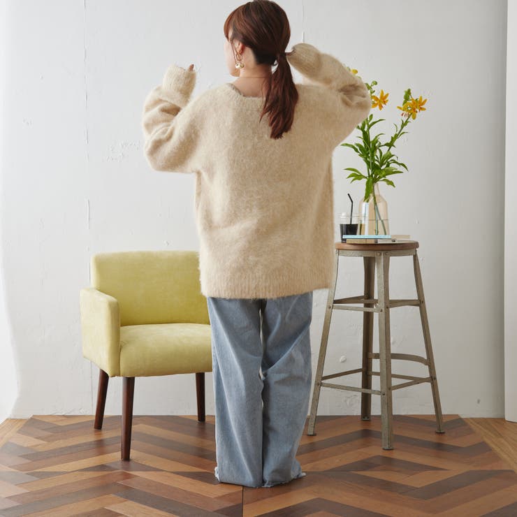 ふわふわシャギーカーディガン | RMAF　NICE CLAUP / OLIVE des OLIVE | 詳細画像22 