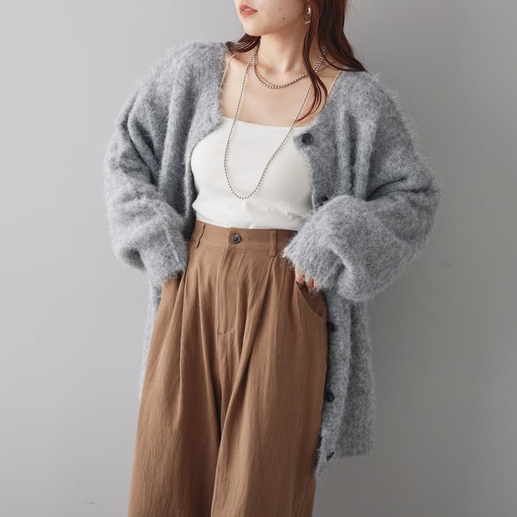 ふわふわシャギーカーディガン | RMAF　NICE CLAUP / OLIVE des OLIVE | 詳細画像27 