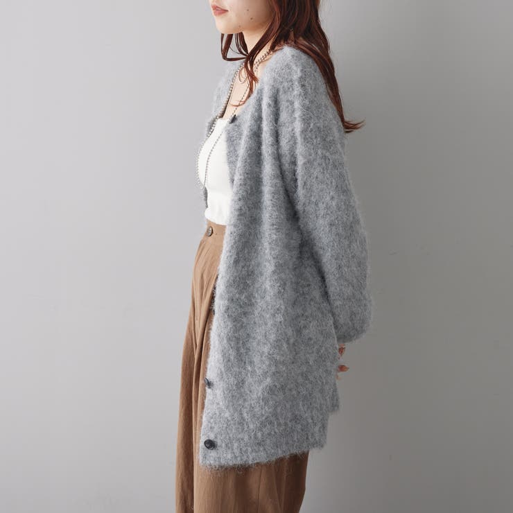 ふわふわシャギーカーディガン | RMAF　NICE CLAUP / OLIVE des OLIVE | 詳細画像29 