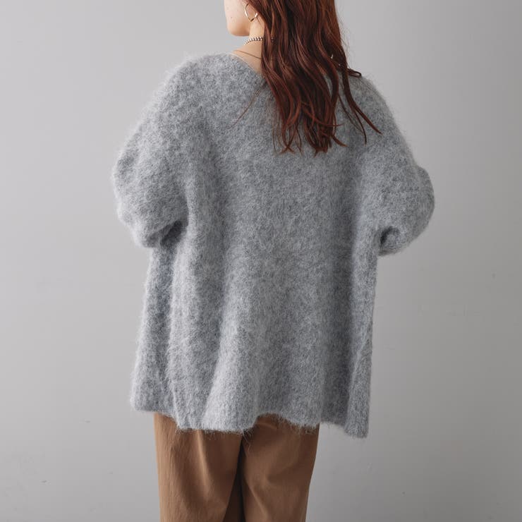 ふわふわシャギーカーディガン | RMAF　NICE CLAUP / OLIVE des OLIVE | 詳細画像30 