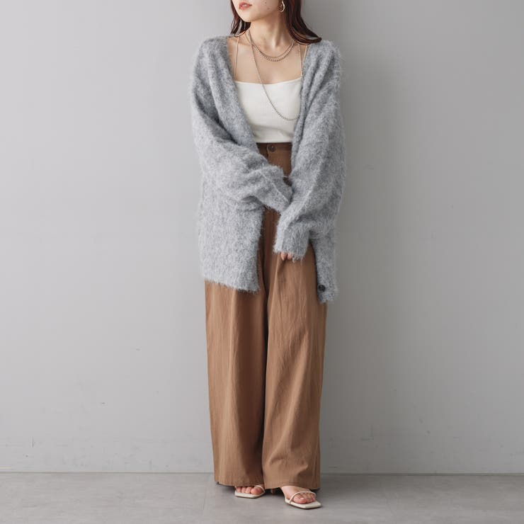 ふわふわシャギーカーディガン | RMAF　NICE CLAUP / OLIVE des OLIVE | 詳細画像32 