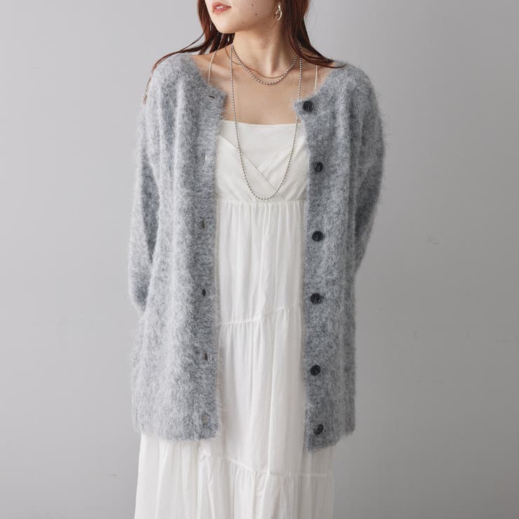 ふわふわシャギーカーディガン | RMAF　NICE CLAUP / OLIVE des OLIVE | 詳細画像39 