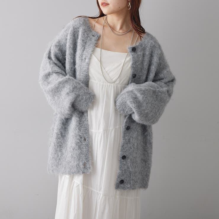 ふわふわシャギーカーディガン | RMAF　NICE CLAUP / OLIVE des OLIVE | 詳細画像40 