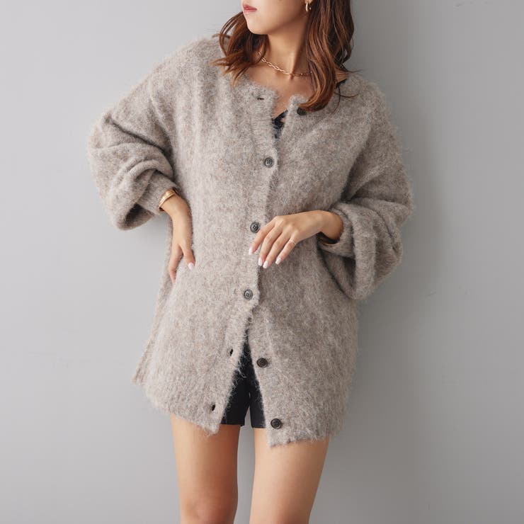 ふわふわシャギーカーディガン | RMAF　NICE CLAUP / OLIVE des OLIVE | 詳細画像49 