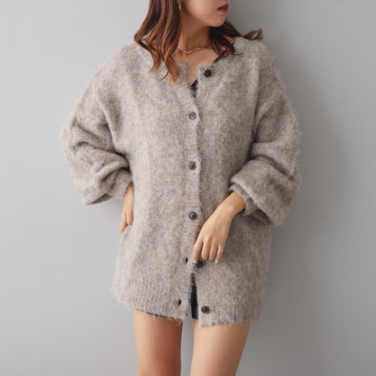 ふわふわシャギーカーディガン | RMAF　NICE CLAUP / OLIVE des OLIVE | 詳細画像51 