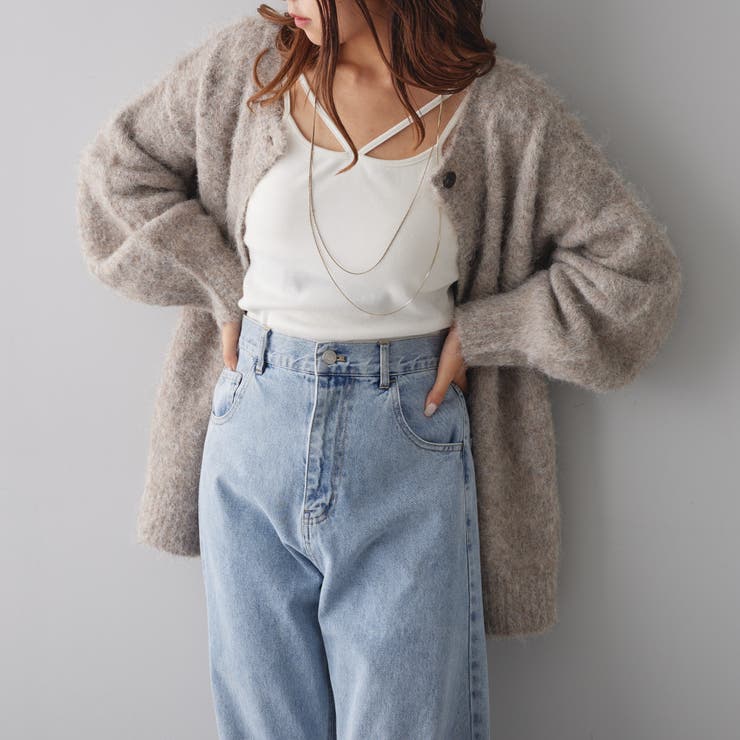 ふわふわシャギーカーディガン | RMAF　NICE CLAUP / OLIVE des OLIVE | 詳細画像56 