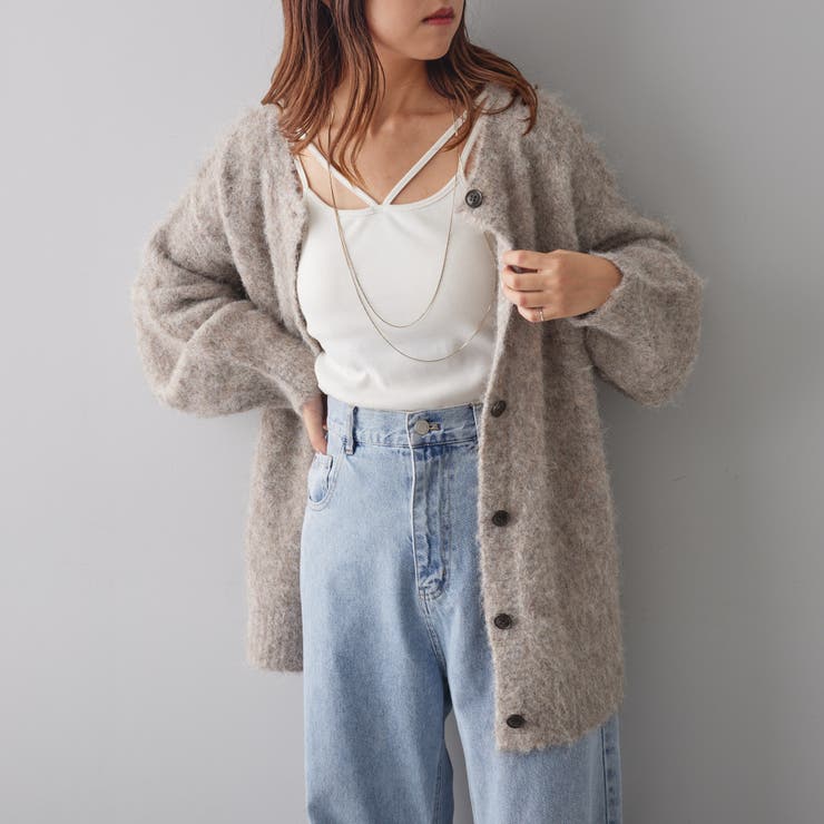 ふわふわシャギーカーディガン | RMAF　NICE CLAUP / OLIVE des OLIVE | 詳細画像57 