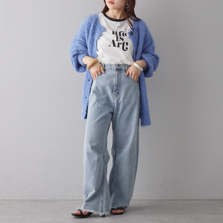 ふわふわシャギーカーディガン | RMAF　NICE CLAUP / OLIVE des OLIVE | 詳細画像67 