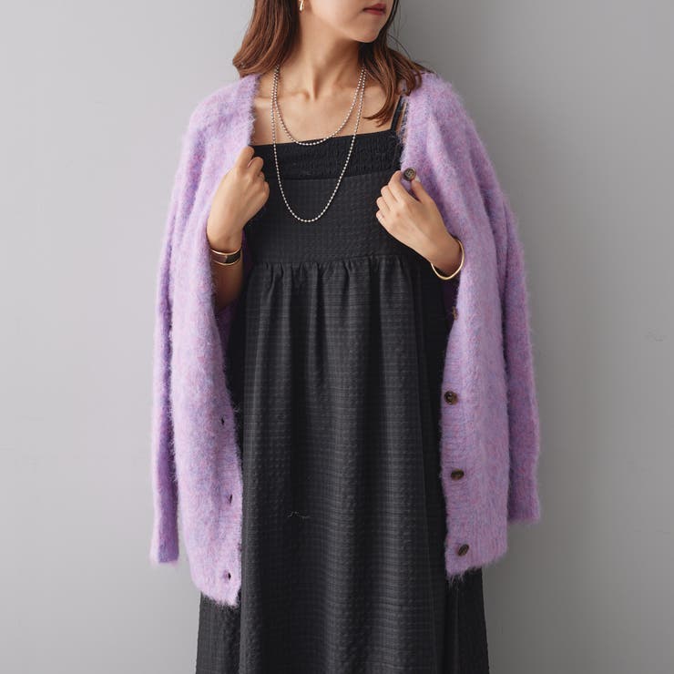 ふわふわシャギーカーディガン | RMAF　NICE CLAUP / OLIVE des OLIVE | 詳細画像76 