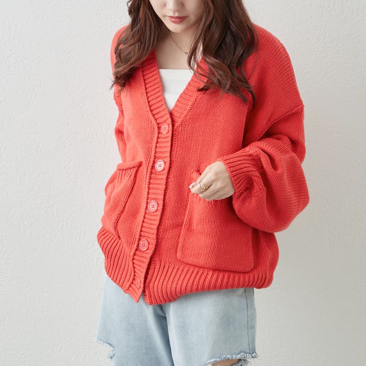 ポケット付きカーディガン[品番：OLOW0011016]｜RMAF NICE CLAUP