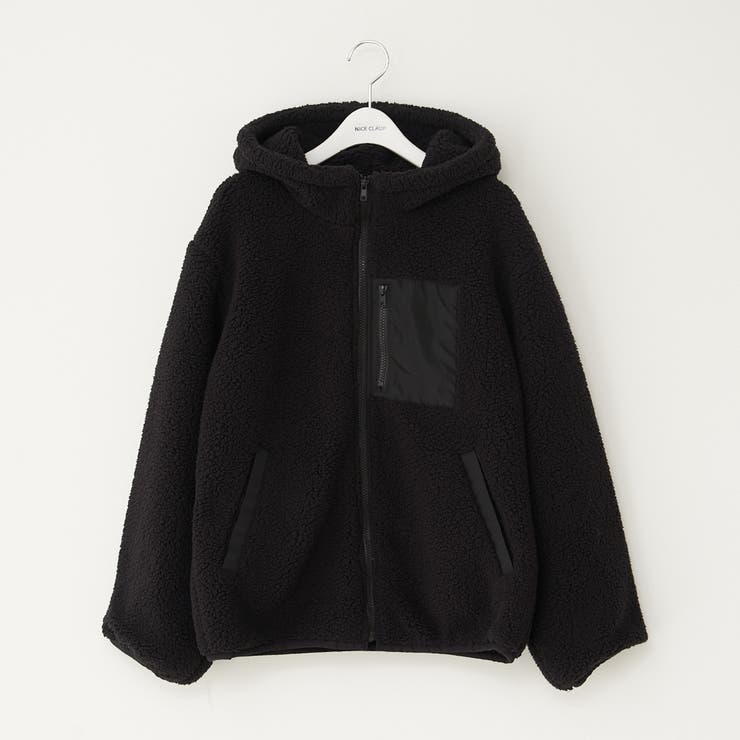 定番】フード付きボアブルゾン[品番：OLOW0010955]｜RMAF NICE CLAUP