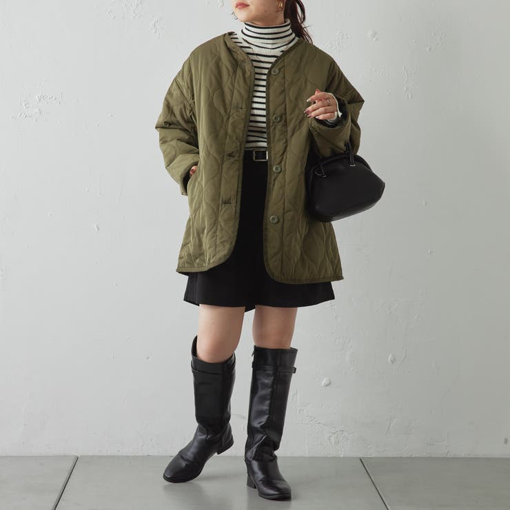 中綿キルトブルゾン[品番：OLOW0010965]｜OLIVE des OLIVE OUTLET