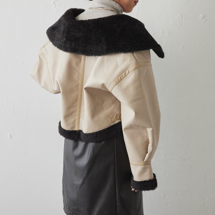 ビックカラーショートブルゾン | RMAF　NICE CLAUP / OLIVE des OLIVE | 詳細画像7 