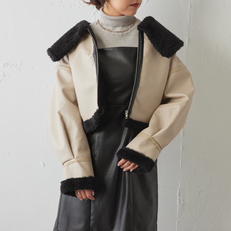 ビックカラーショートブルゾン | RMAF　NICE CLAUP / OLIVE des OLIVE | 詳細画像8 