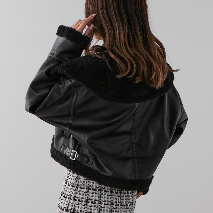 ビックカラーショートブルゾン | RMAF　NICE CLAUP / OLIVE des OLIVE | 詳細画像19 