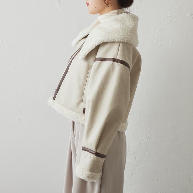 ビックカラーショートブルゾン | RMAF　NICE CLAUP / OLIVE des OLIVE | 詳細画像21 