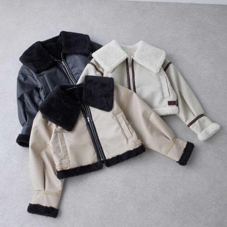 ビックカラーショートブルゾン | RMAF　NICE CLAUP / OLIVE des OLIVE | 詳細画像2 