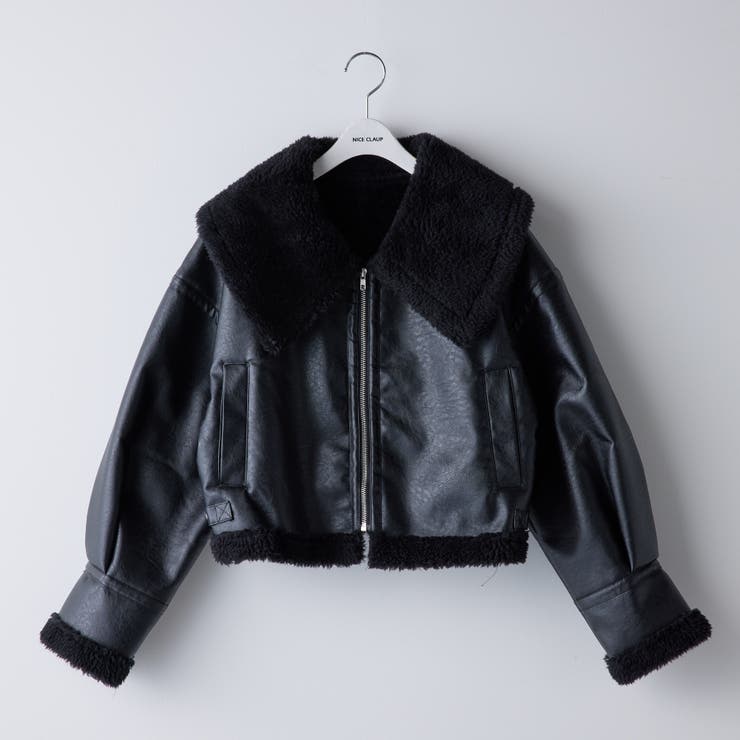 ブラック | ビックカラーショートブルゾン | RMAF　NICE CLAUP / OLIVE des OLIVE