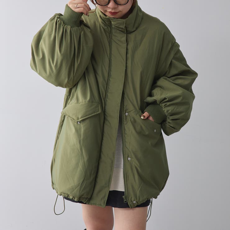 WEB限定/春まで着れる】袖取り外し2WAYモンスターパーカー[品番：NCLW0012174]｜NICE CLAUP / OLIVE des  OLIVE OUTLET（ナイスクラップ オリーブデオリーブ アウトレット）のレディースファッション通販｜SHOPLIST（ショップリスト）