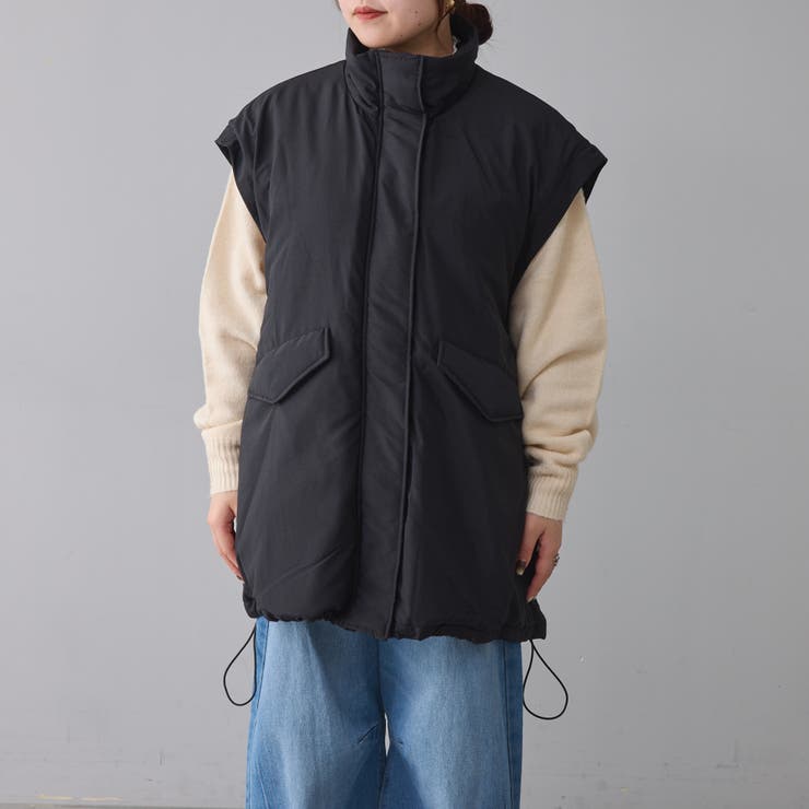 WEB限定/春まで着れる】袖取り外し2WAYモンスターパーカー[品番