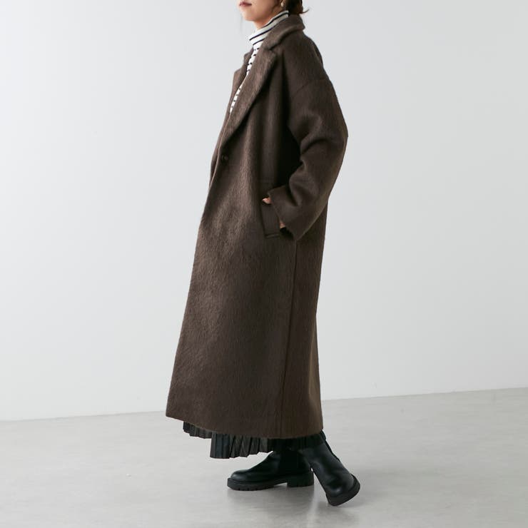 袖タックチェスターコート[品番：OLOW0011041]｜RMAF NICE CLAUP