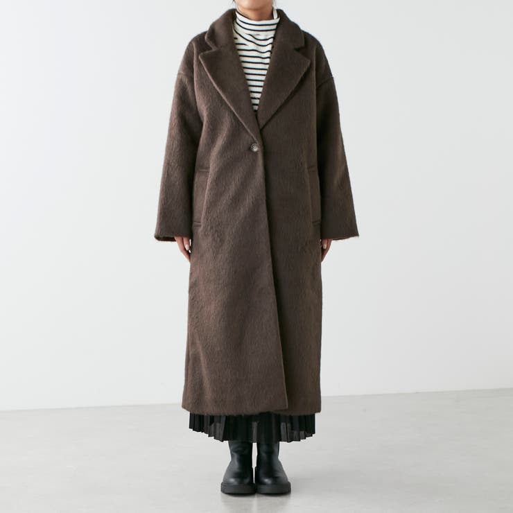 袖タックチェスターコート[品番：OLOW0011041]｜RMAF NICE CLAUP