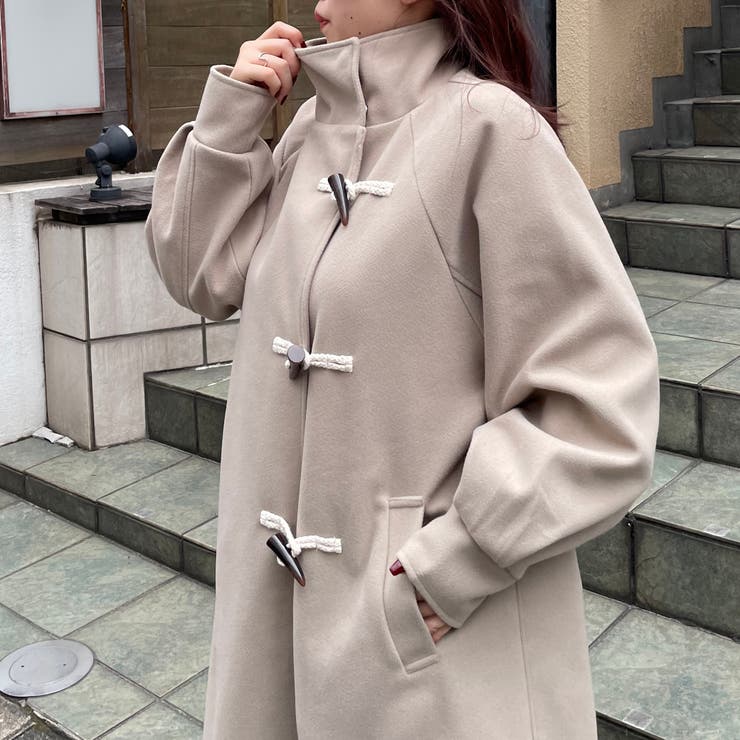 スタンドカラーダッフルコート[品番：OLOW0011489]｜RMAF NICE CLAUP