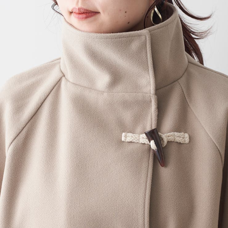 スタンドカラーダッフルコート[品番：OLOW0011489]｜RMAF NICE CLAUP