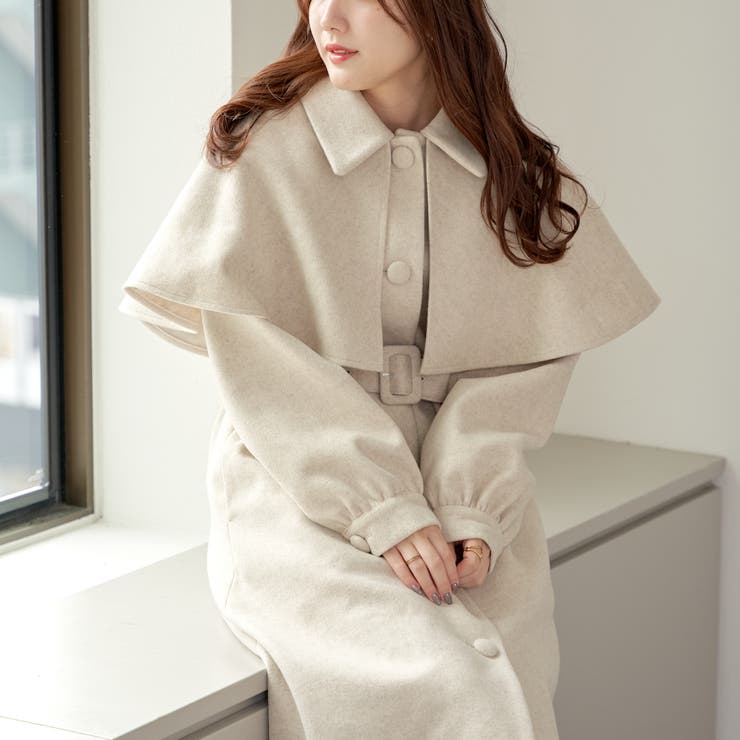 【セレクトショップ】新品未使用品⭐︎ケープコート 暮chic by futatsukukuri 
