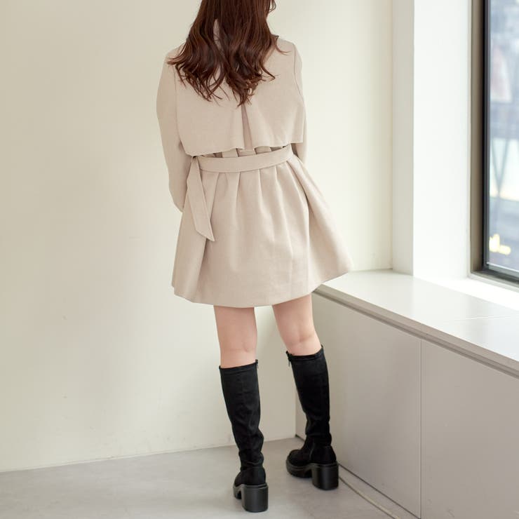 ショート女の子コート | NICE CLAUP / OLIVE des OLIVE OUTLET | 詳細画像9