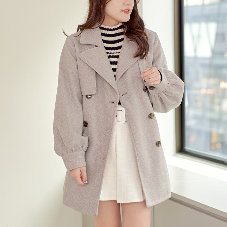 ショート女の子コート[品番：NCLW0014148]｜NICE CLAUP / OLIVE
