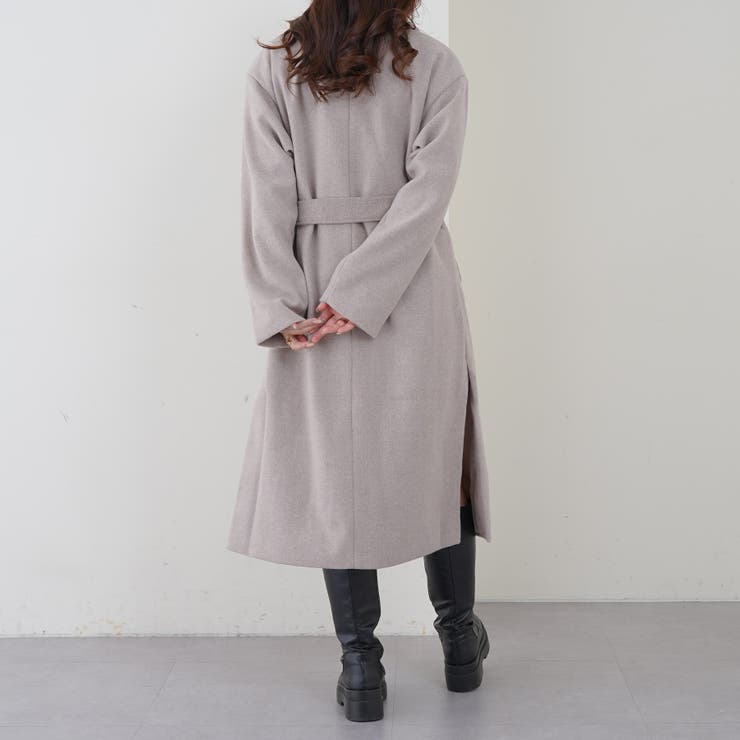 ロングダブルテーラーコート[品番：OLOW0011496]｜RMAF NICE