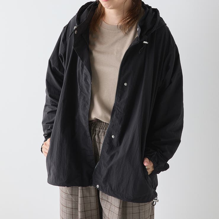 nao】撥水加工パーカー[品番：OLOW0011439]｜RMAF NICE CLAUP / OLIVE 
