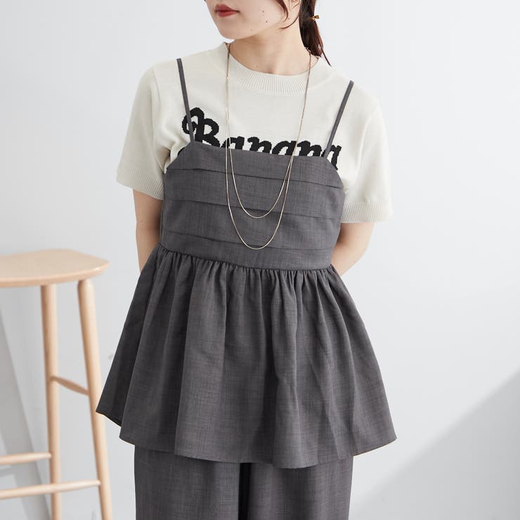 【SET UP対応アイテム】バックリボンキャミビスチェ | NICE CLAUP / OLIVE des OLIVE　OUTLET | 詳細画像13 