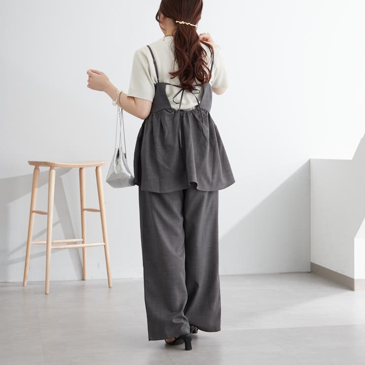 【SET UP対応アイテム】バックリボンキャミビスチェ | NICE CLAUP / OLIVE des OLIVE　OUTLET | 詳細画像30 
