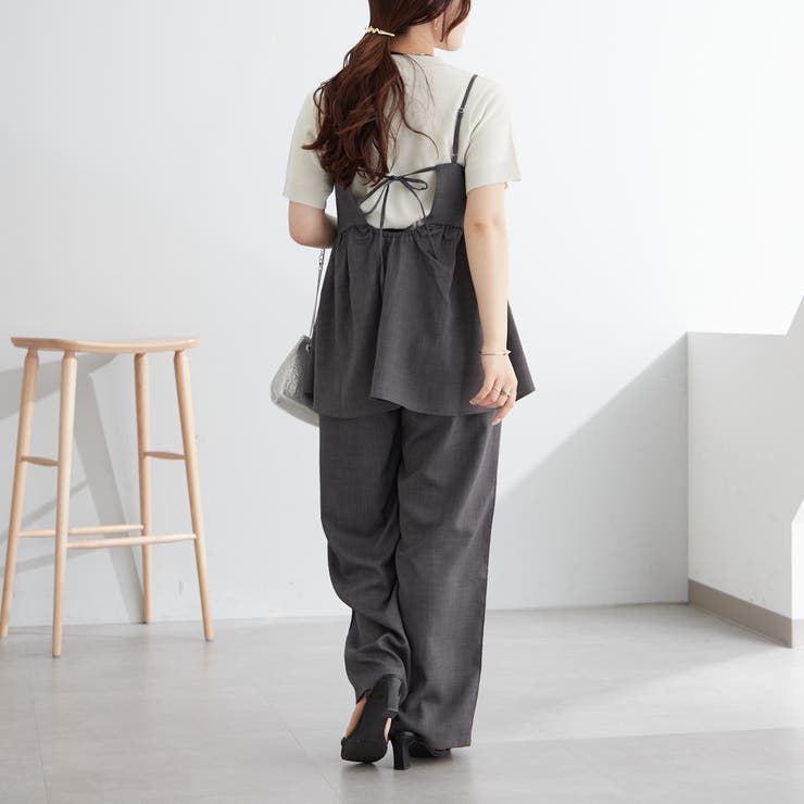 【SET UP対応アイテム】バックリボンキャミビスチェ | NICE CLAUP / OLIVE des OLIVE　OUTLET | 詳細画像31 