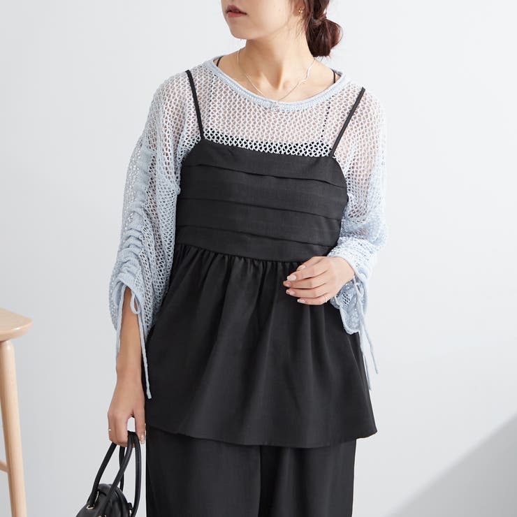 【SET UP対応アイテム】バックリボンキャミビスチェ | NICE CLAUP / OLIVE des OLIVE　OUTLET | 詳細画像35 
