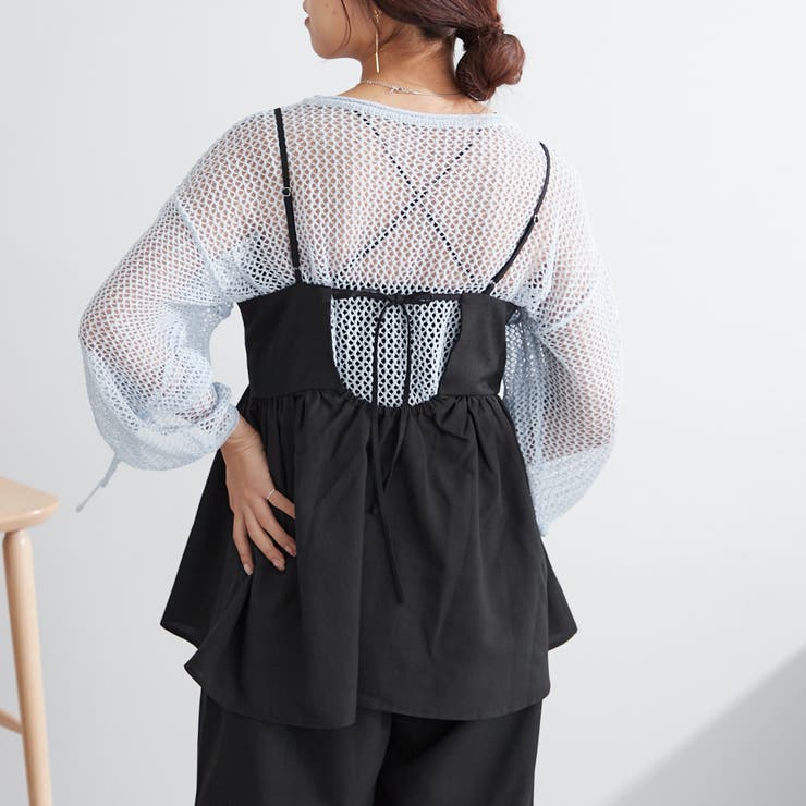 【SET UP対応アイテム】バックリボンキャミビスチェ | NICE CLAUP / OLIVE des OLIVE　OUTLET | 詳細画像38 
