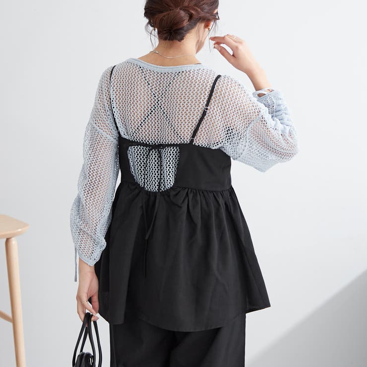 【SET UP対応アイテム】バックリボンキャミビスチェ | NICE CLAUP / OLIVE des OLIVE　OUTLET | 詳細画像39 