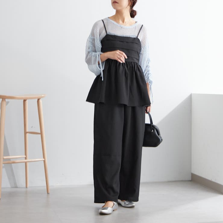 【SET UP対応アイテム】バックリボンキャミビスチェ | NICE CLAUP / OLIVE des OLIVE　OUTLET | 詳細画像50 