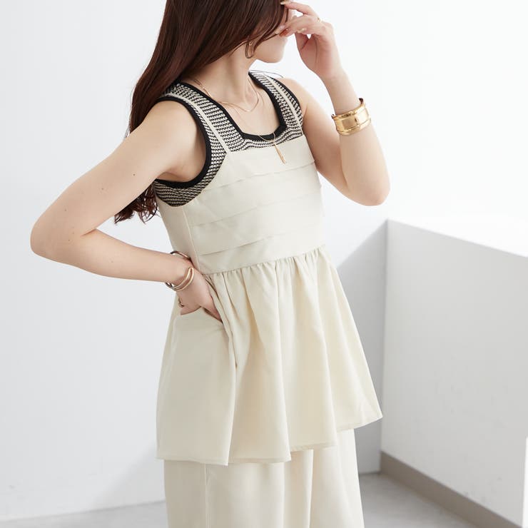 【SET UP対応アイテム】バックリボンキャミビスチェ | NICE CLAUP / OLIVE des OLIVE　OUTLET | 詳細画像54 