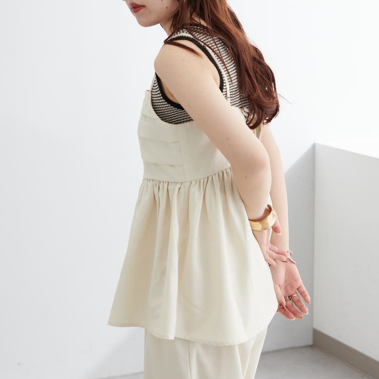 【SET UP対応アイテム】バックリボンキャミビスチェ | NICE CLAUP / OLIVE des OLIVE　OUTLET | 詳細画像57 