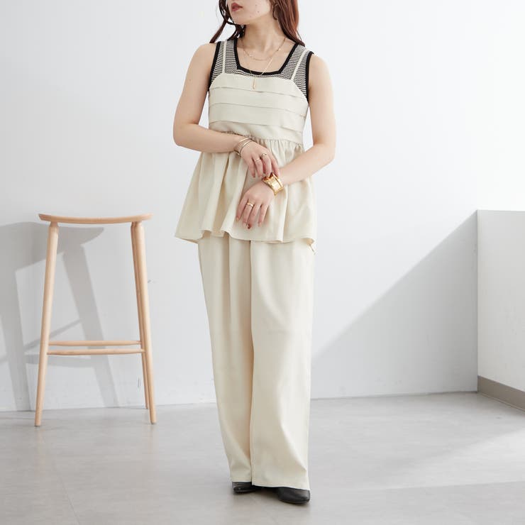【SET UP対応アイテム】バックリボンキャミビスチェ | NICE CLAUP / OLIVE des OLIVE　OUTLET | 詳細画像62 