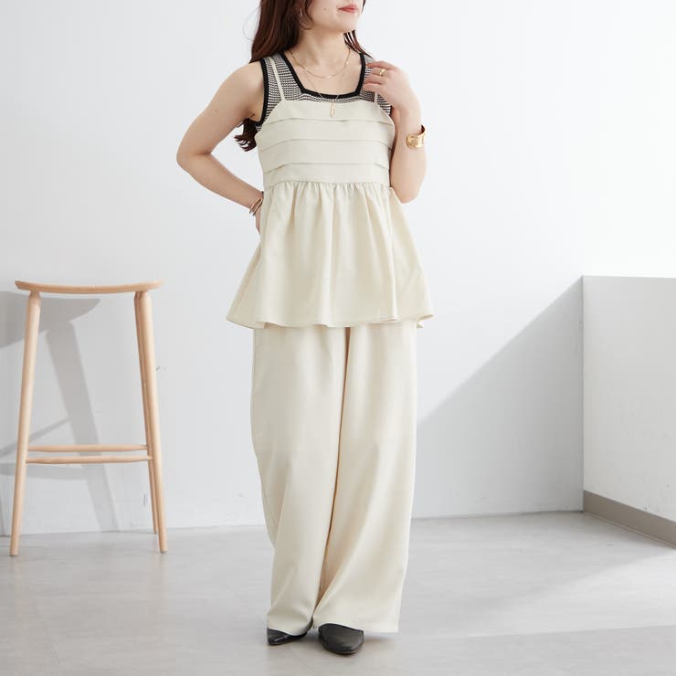 【SET UP対応アイテム】バックリボンキャミビスチェ | NICE CLAUP / OLIVE des OLIVE　OUTLET | 詳細画像63 