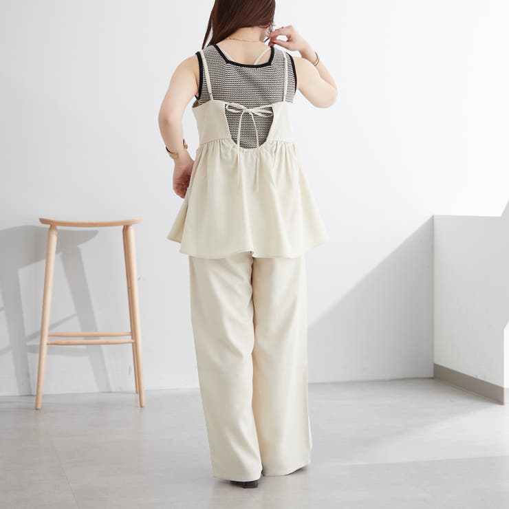 【SET UP対応アイテム】バックリボンキャミビスチェ | NICE CLAUP / OLIVE des OLIVE　OUTLET | 詳細画像67 
